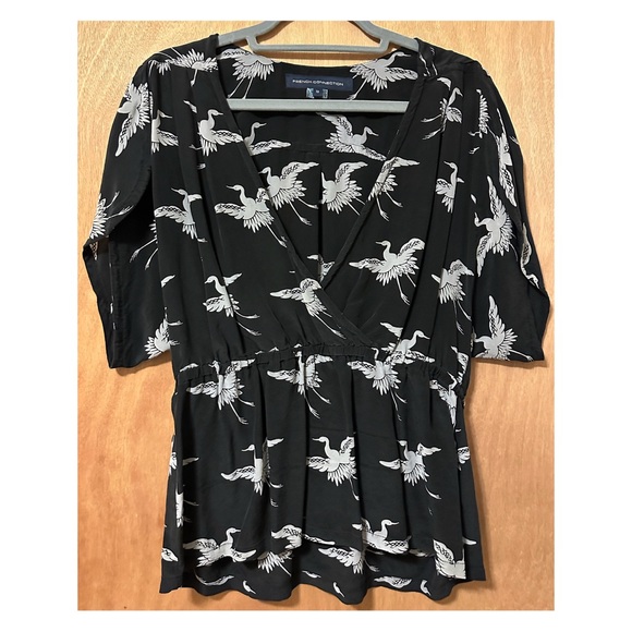 French Connection Silk Blouse - Picture 1 of 8